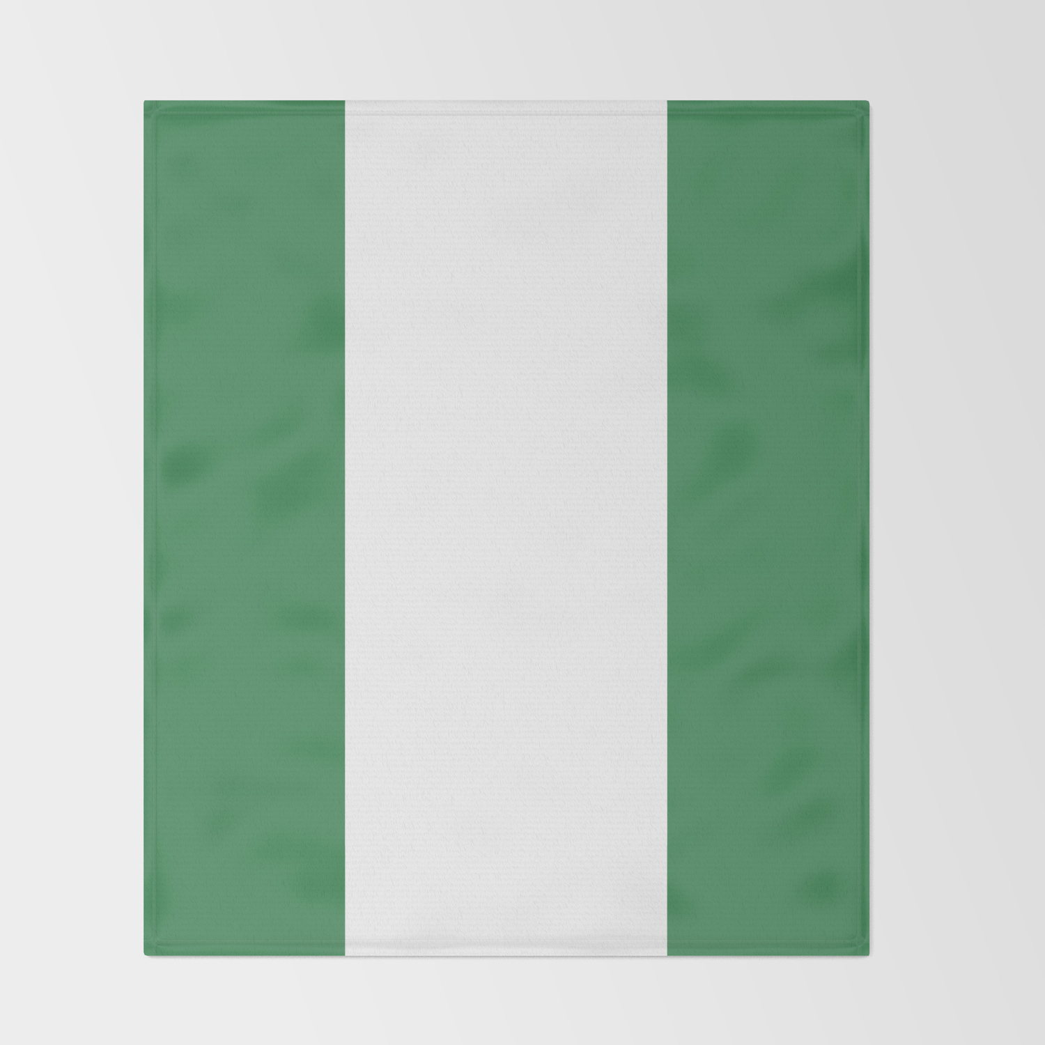 Nigeria Flag Emblem Throw Blanket By Textures Society6