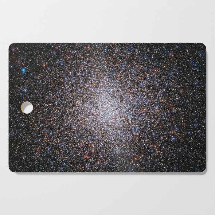 COSMOS. Largest Star cluster, Messier 2. Constellation of Aquarius, The Water Bearer. Cutting Board