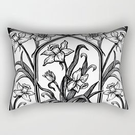 Daffodil Spring Rectangular Pillow