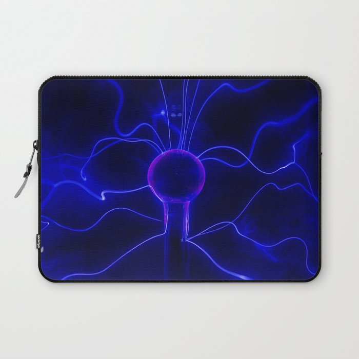 Blue Lightnings Laptop Sleeve