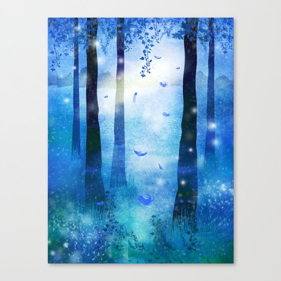 Sunrise in Winter Canvas Print