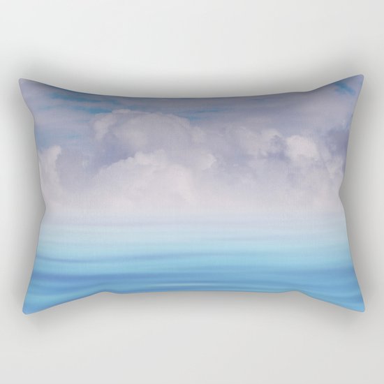 The Sea is Calm Rectangular Pillow