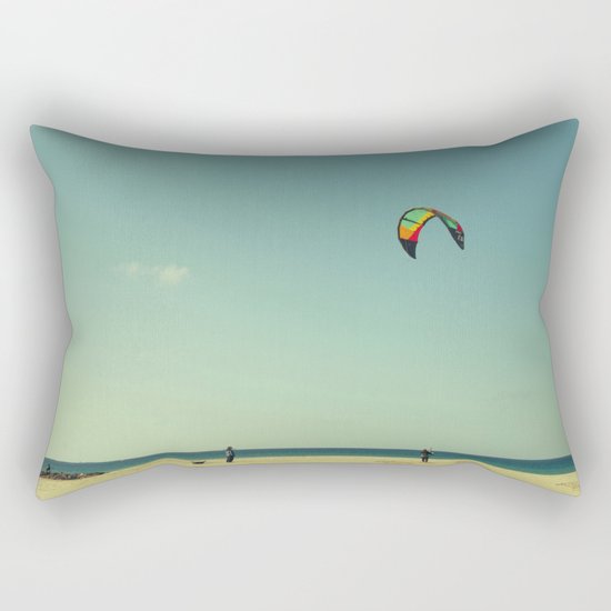 The kite coach Rectangular Pillow