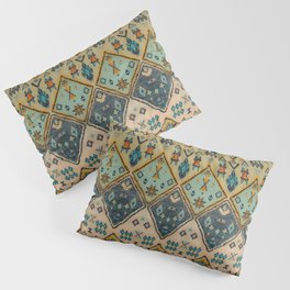 Boho Oriental Traditional Berber Handmade Moroccan Fabric Style Pillow Sham