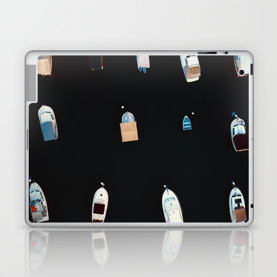 Anchored Boats  Laptop & iPad Skin