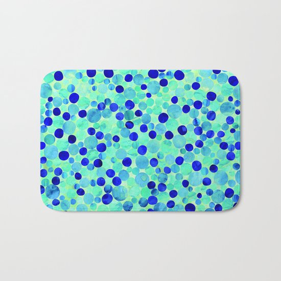 Confetti Pattern 08 Bath Mat