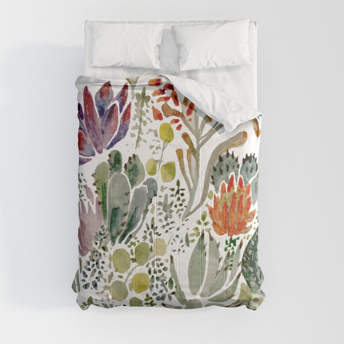 Succulents  Comforter