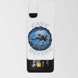 Cave Diving - Underwater Scuba Diver Android Card Case