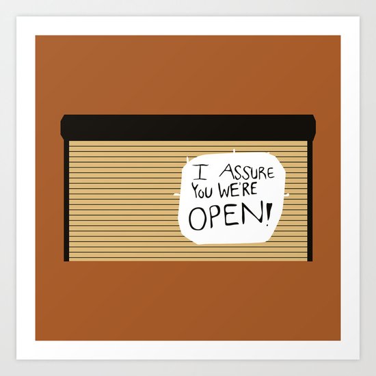 Clerks Art Print