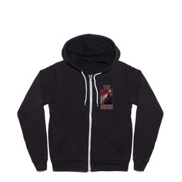 The King (with text) Full Zip Hoodie