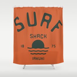 Surf Shack Shower Curtain