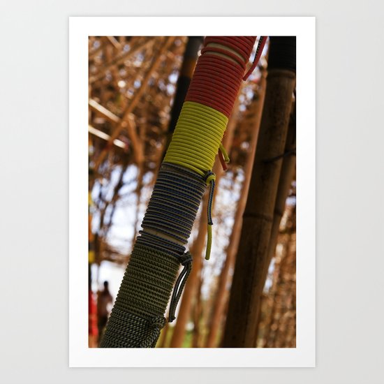 Ropes Art Print