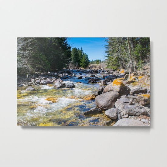 River Calm 3 Metal Print