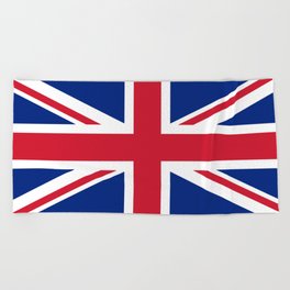 UK Flag Union Jack Beach Towel