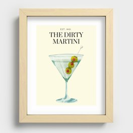 Dirty-Martini Recessed Framed Print