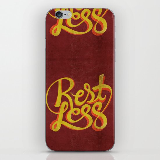 RestLess. iPhone & iPod Skin