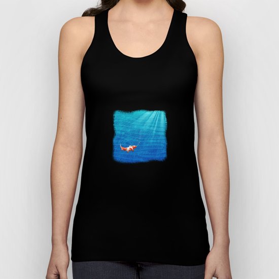 the last koi Unisex Tank Top