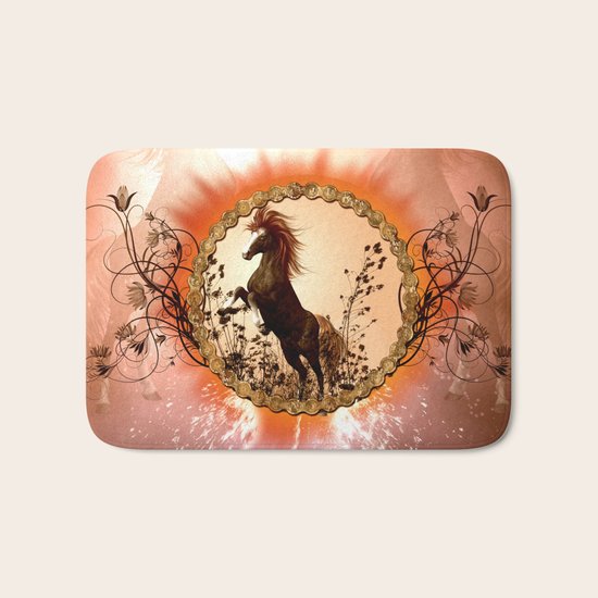Wonderful horse Bath Mat