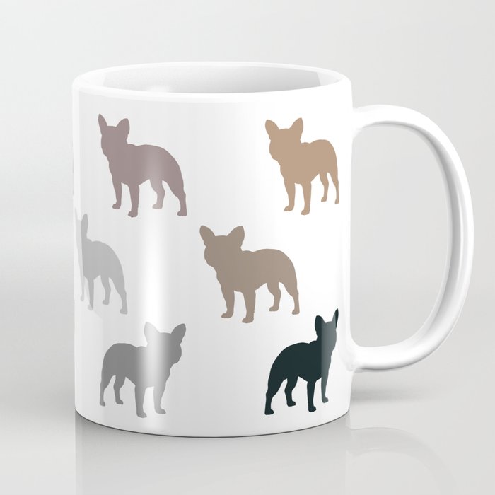French Bulldog Silhouette(s) Coffee Mug