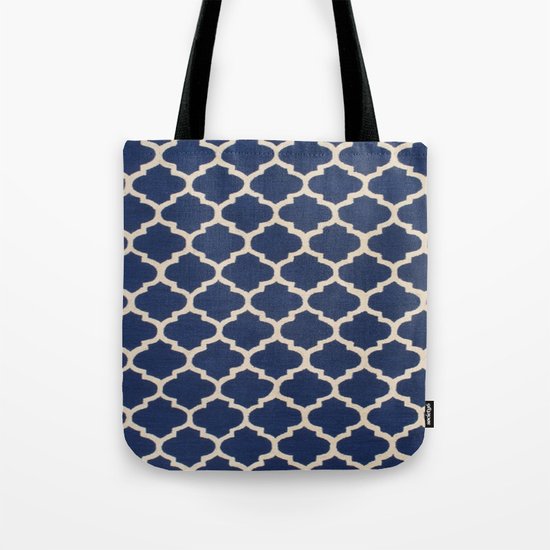 VINTAGE in NAVY Tote Bag