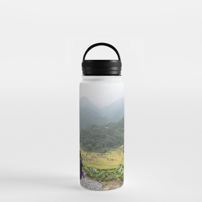 Sa Pa Landscapes I - Vietnam Water Bottle