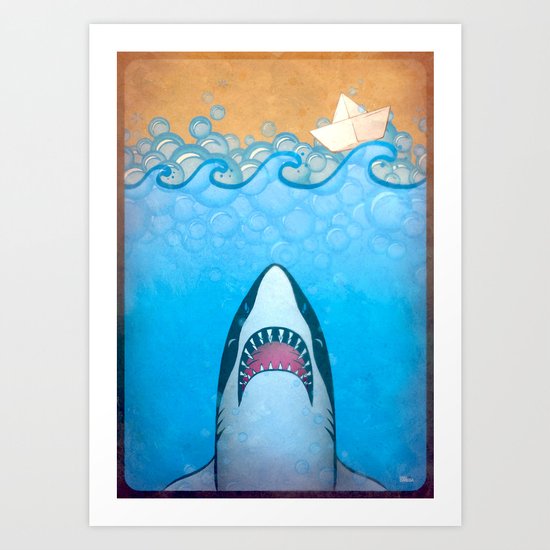 yesterday's bathtub disaster Art Print