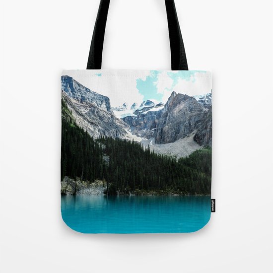Moraine lake Wander (landscape) Tote Bag