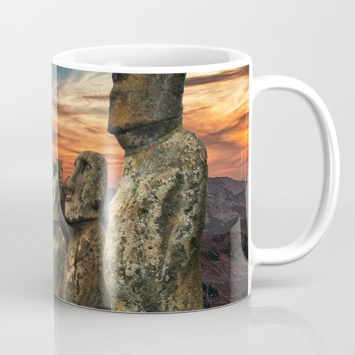 Easter Island Moai  Coffee Mug