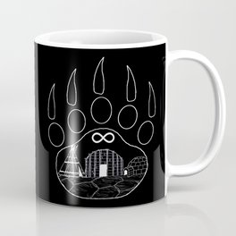 First Nations Coffee Mug | Digitalart, Bearpaw, Algonquian, Turtleisland, Firstnations, Iroquoian, Black And White, Inuit, Graphicdesign, Metis 