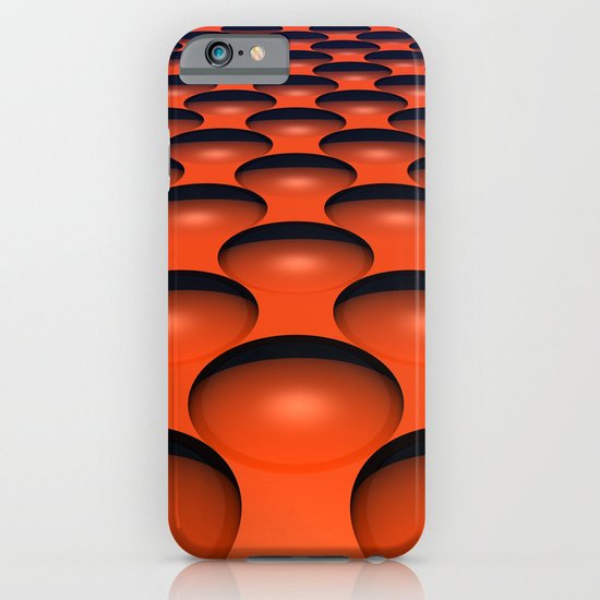 Orange Dimples iPhone & iPod Case