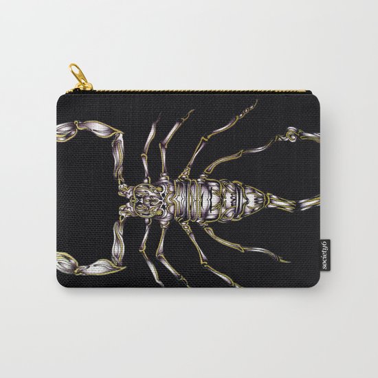 Scorpion's Kiss in Black Carry-All Pouch