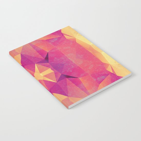 RETRO PINK GEOMETRY Notebook