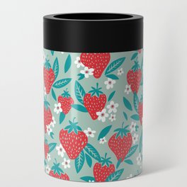Strawberry Blooms – Mint Can Cooler