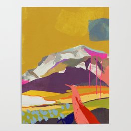 landscape abstract Poster