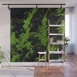 Stormy Weather Black Wall Mural