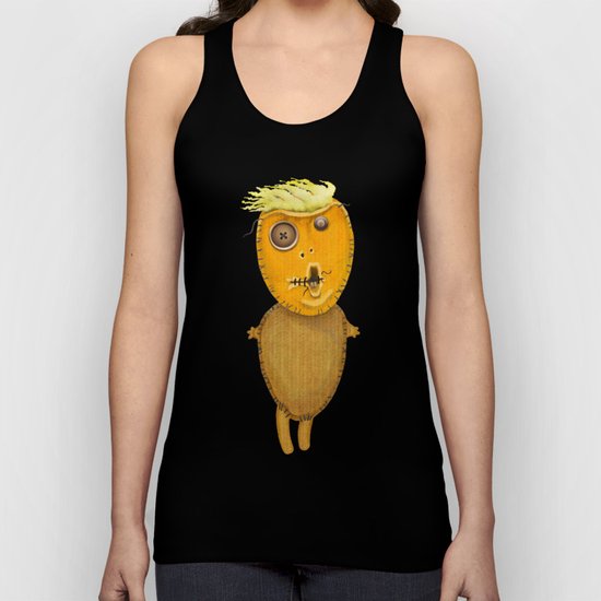 Orange Doll Unisex Tank Top