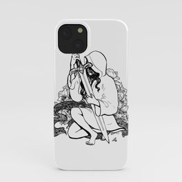 Sword/shy (inktober 6 & 7) iPhone Case