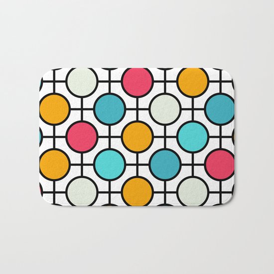 Polka Dots Bath Mat
