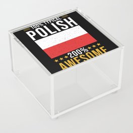 100% typical Polish 200% awesome Acrylic Box