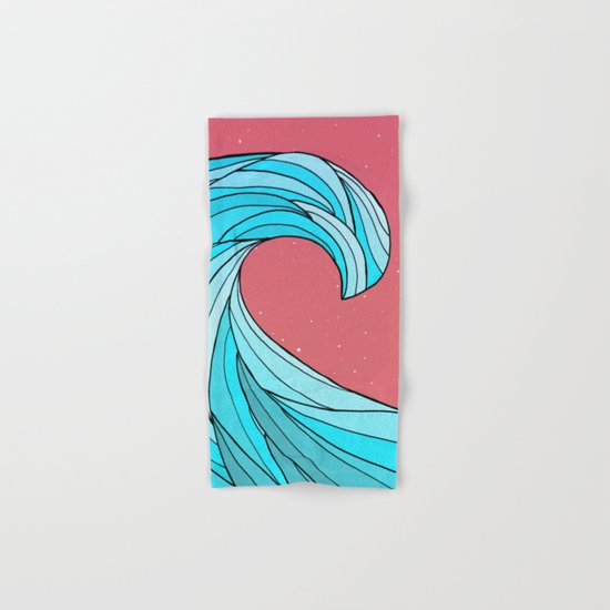 The Lone Wave Hand & Bath Towel
