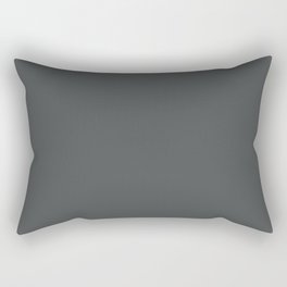 Gray Rectangular Pillow