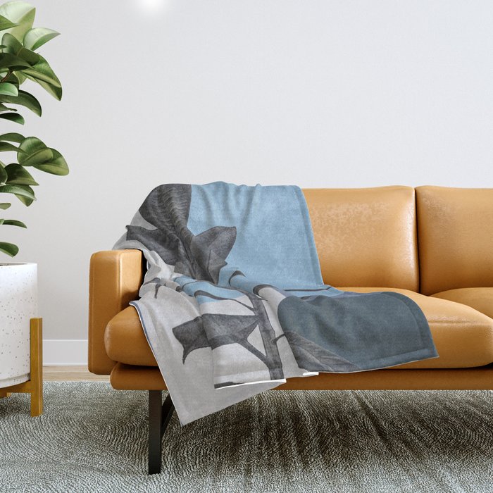 Ficus II Throw Blanket