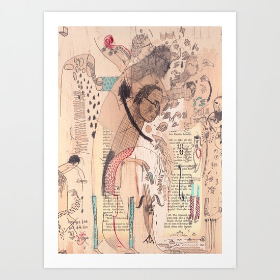 Bassist Art Print
