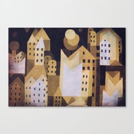 Paul Klee "Cold City" Canvas Print