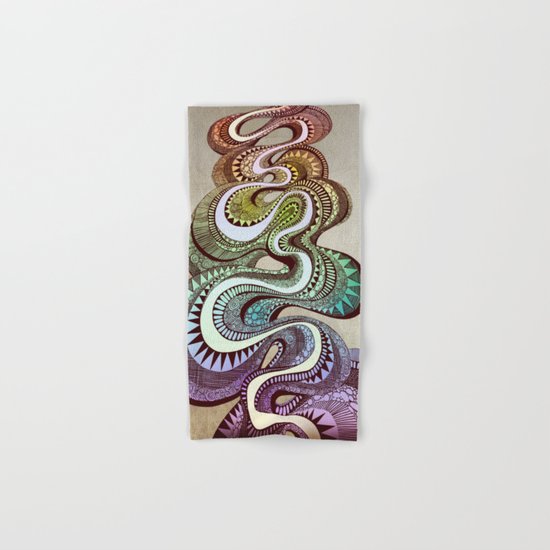 Pretty lady ain't got no friend 'till Candy man comes around again Hand & Bath Towel