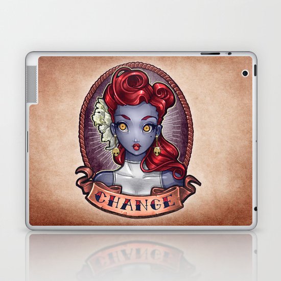 CHANGE pinup Laptop & iPad Skin