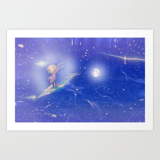 DREAMING OF THE UNIVERSE Art Print