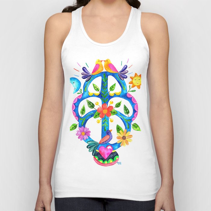 Mexican tree of life Tank Top