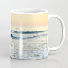 Serenity sea. Vintage. Square format Coffee Mug