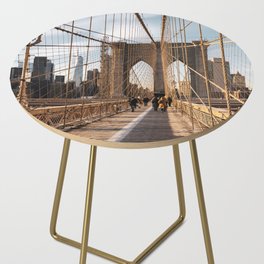 Brooklyn Bridge | Travel Photography in New York City | Winter in NYC Side Table
